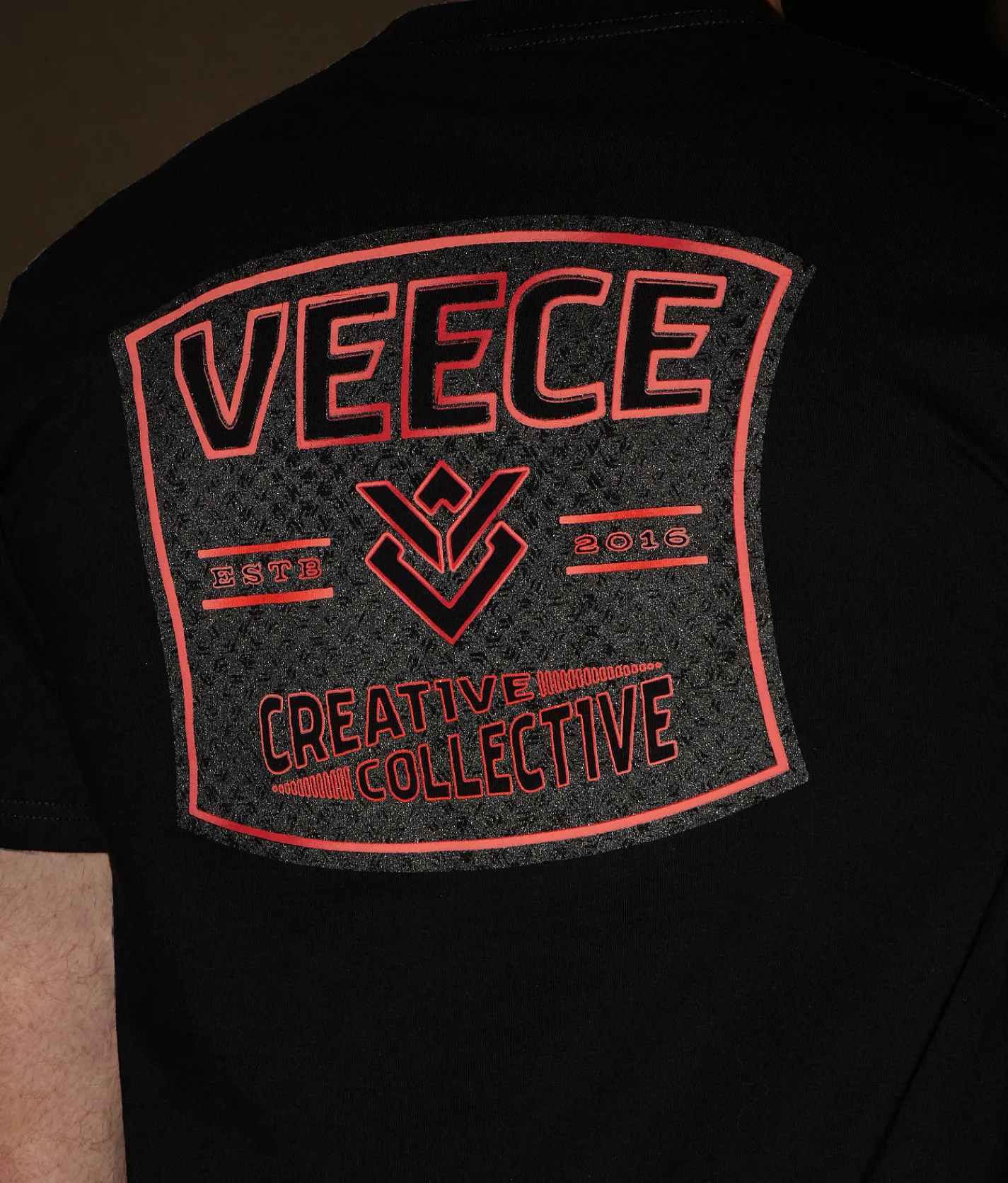 Tops|Graphic T-Shirts | Veece Rebar Plate T-Shirt Black