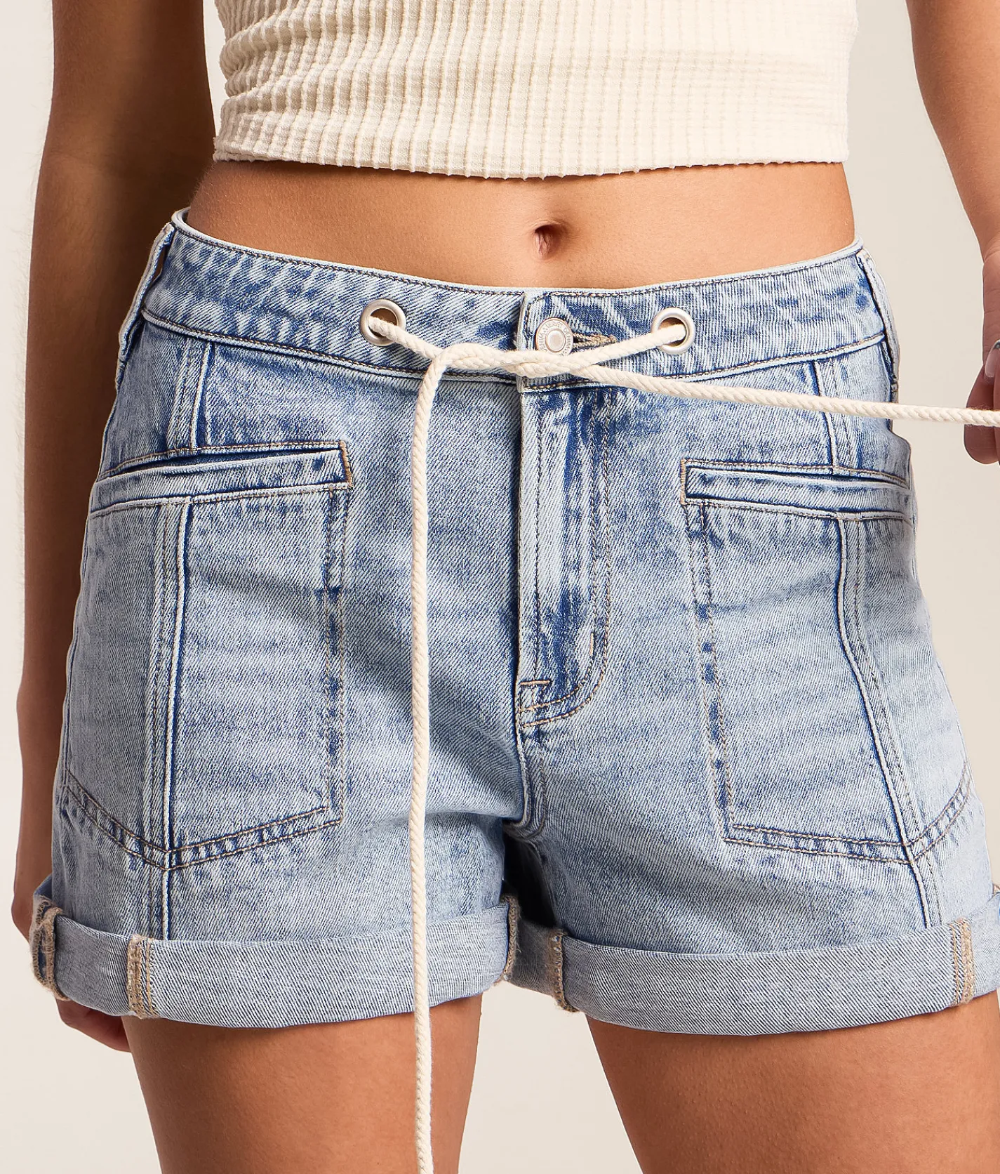 VERVET by Flying Monkey Rebecca High Rise Stretch Short Reignite Online