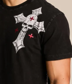 Tops|Graphic T-Shirts | Affliction Rebel Soul T-Shirt Black Lava Wash