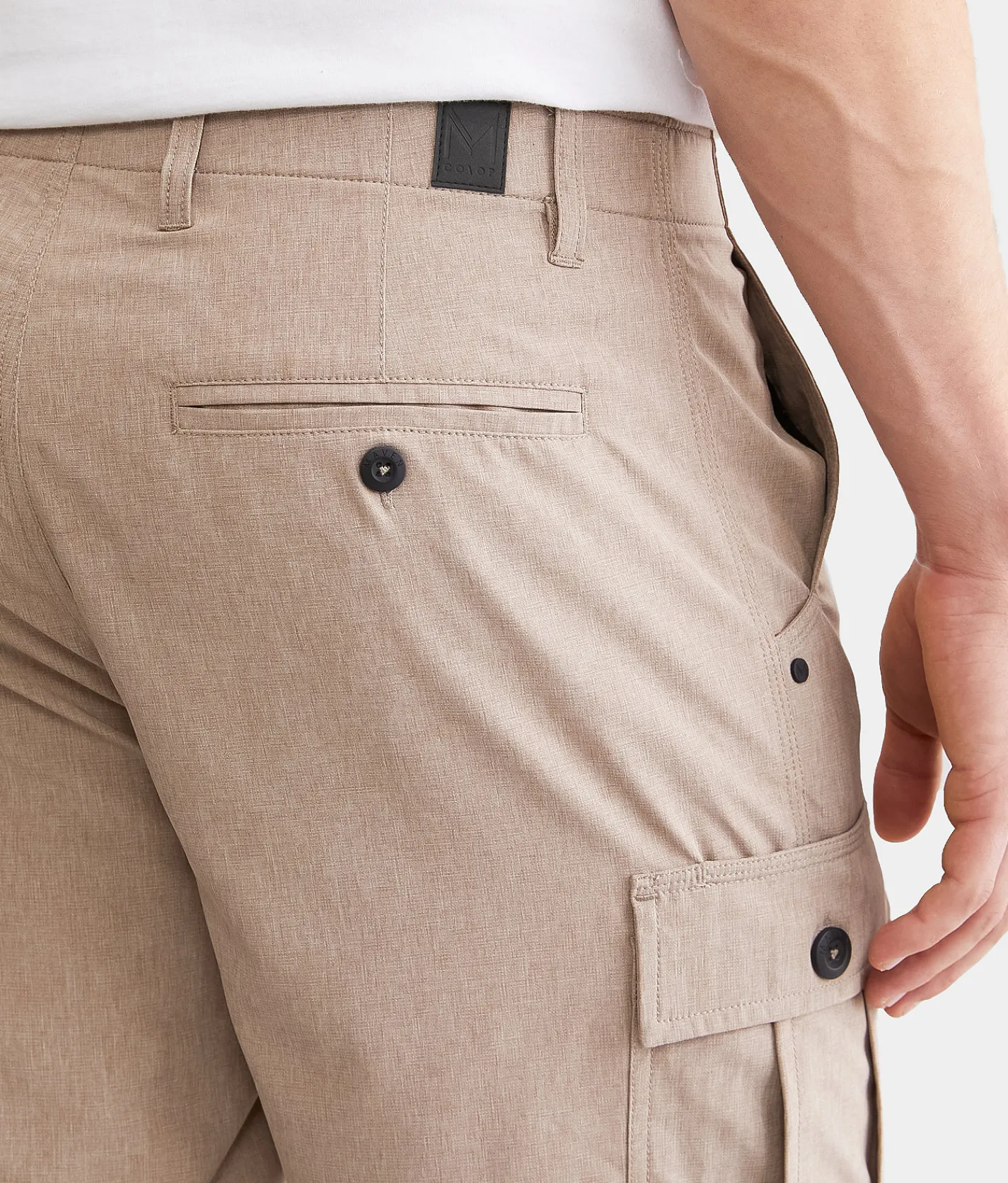 Bottoms|Shorts | Maven Co-op Recreation Cargo Stretch Short Desert Taupe