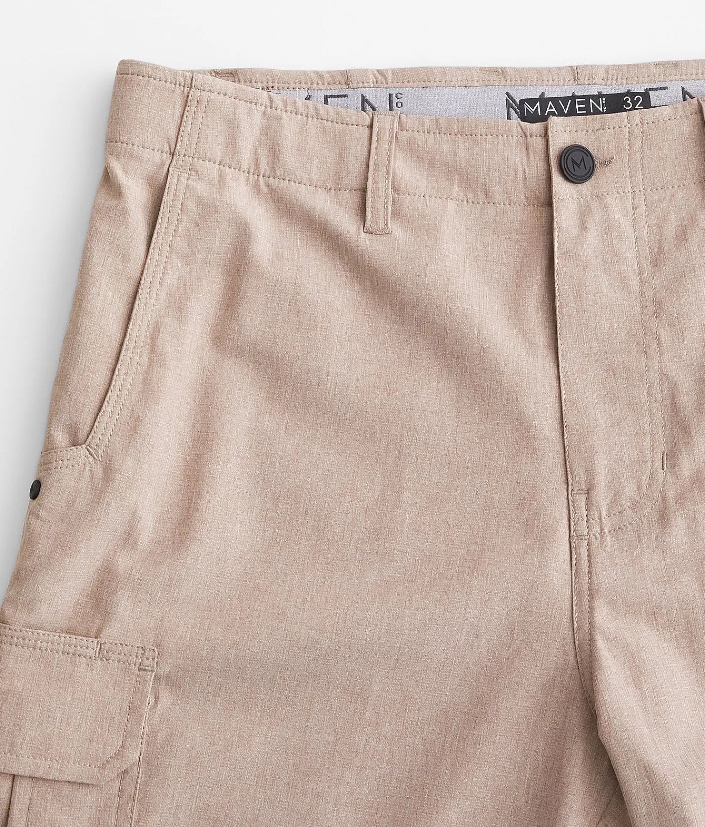 Bottoms|Shorts | Maven Co-op Recreation Cargo Stretch Short Desert Taupe