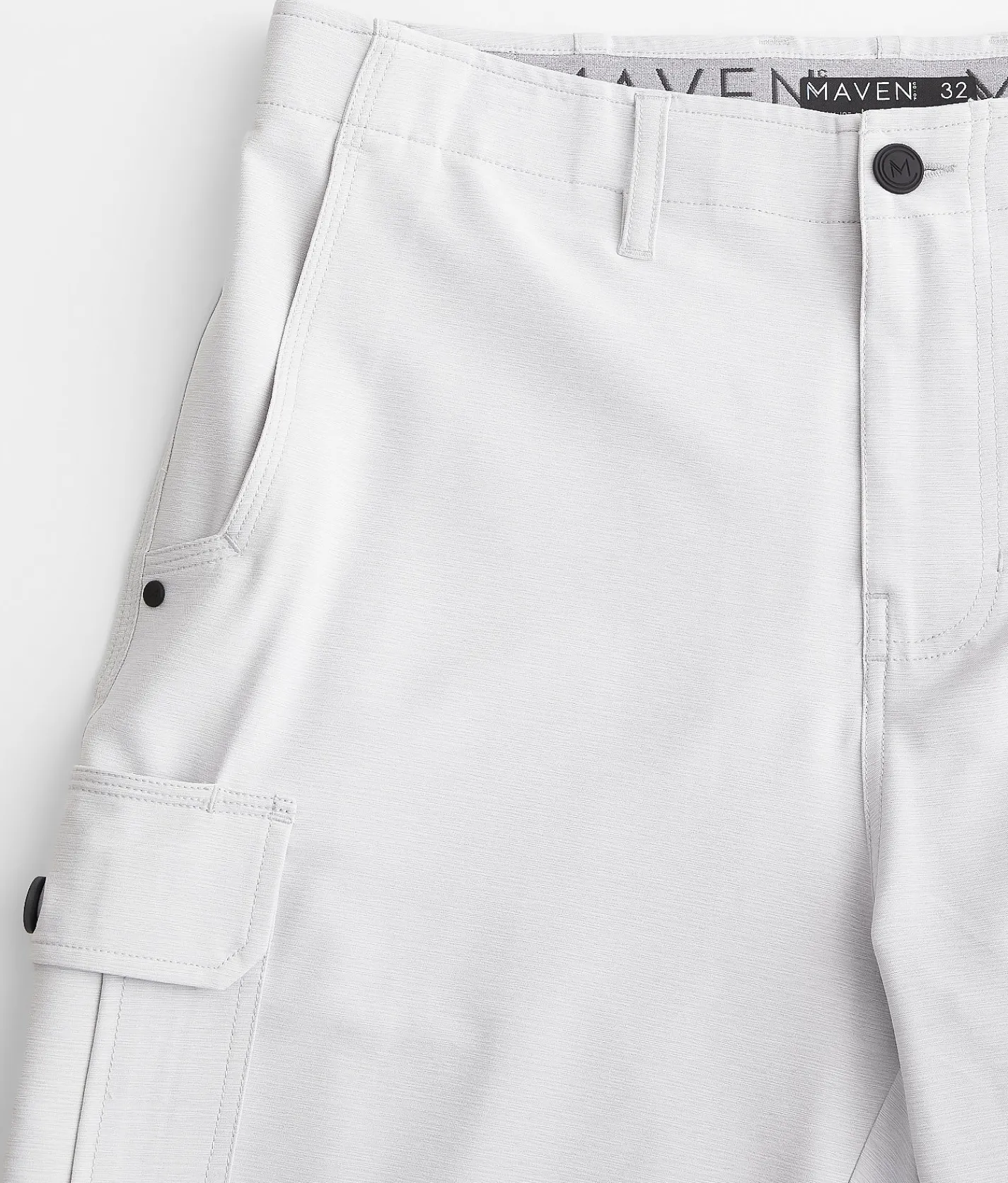 Bottoms|Shorts | Maven Co-op Recreation Cargo Stretch Short Lt Grey