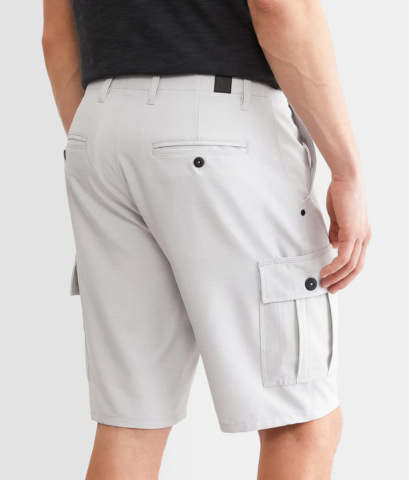 Bottoms|Shorts | Maven Co-op Recreation Cargo Stretch Short Lt Grey