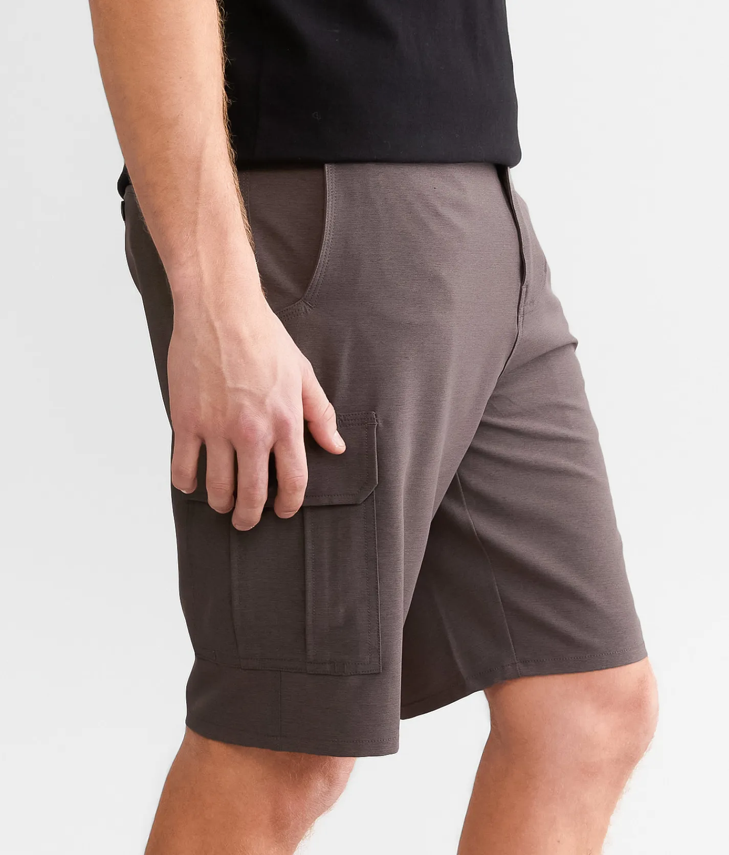 Maven Co-op Recreation Cargo Stretch Short Mushroom Black Clearance