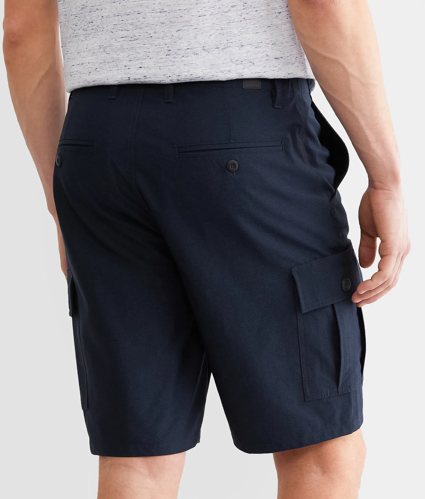 Maven Co-op Recreation Cargo Stretch Short Navy Black Discount
