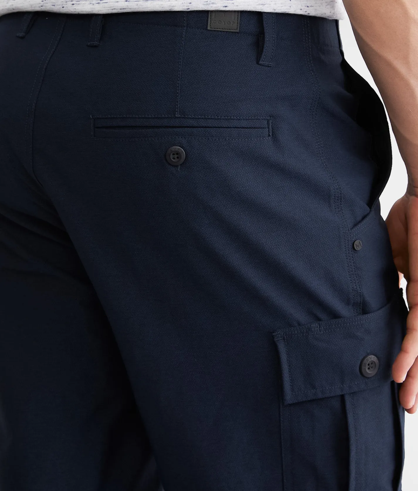 Maven Co-op Recreation Cargo Stretch Short Navy Black Discount