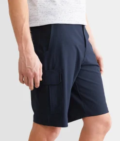 Maven Co-op Recreation Cargo Stretch Short Navy Black Discount