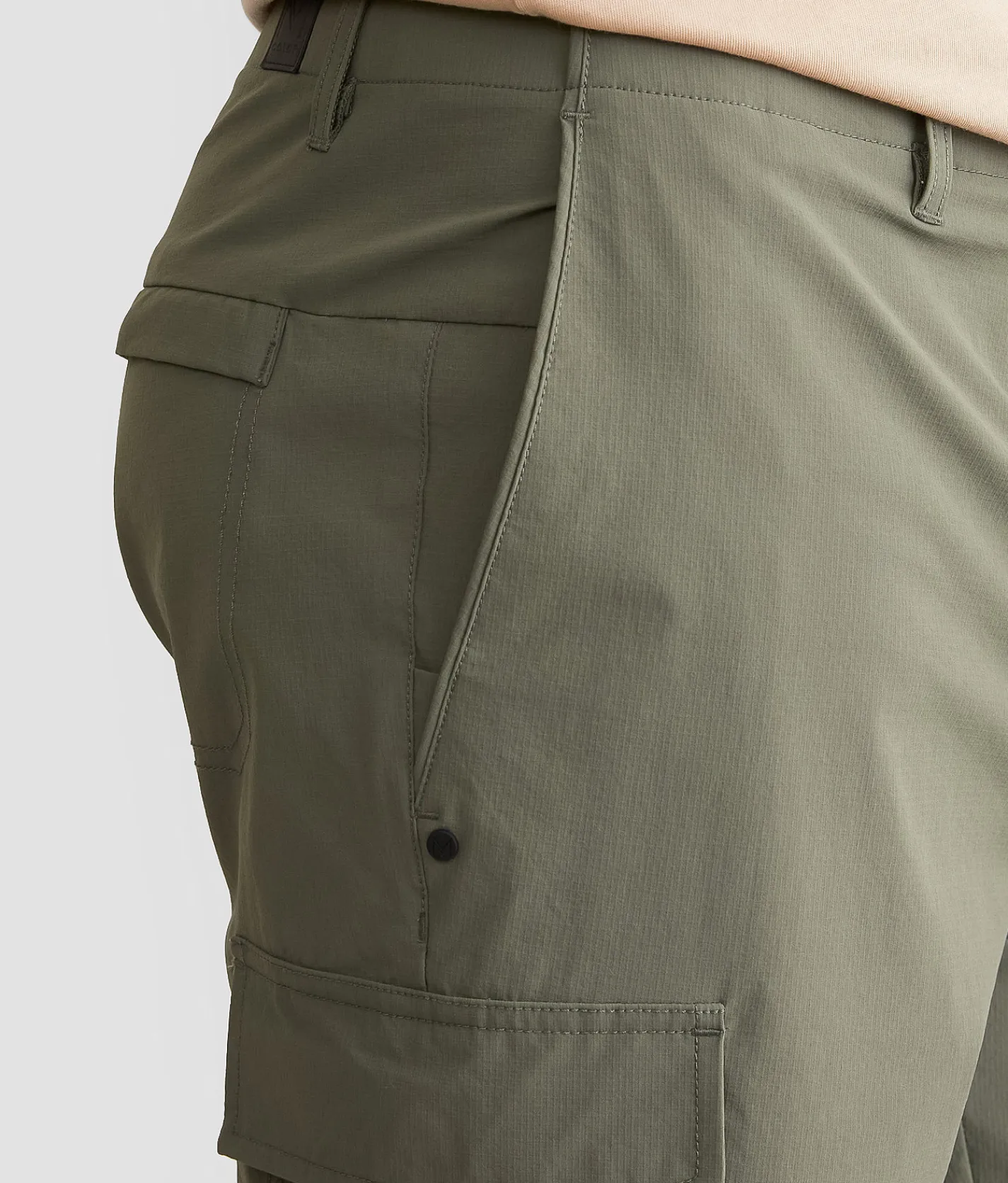 Bottoms|Activewear | Maven Co-op Recreation Cargo Stretch Short Castor Grey