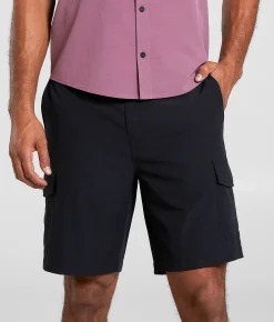 Maven Co-op Recreation Panoramic Cargo Stretch Short Dark Black Online