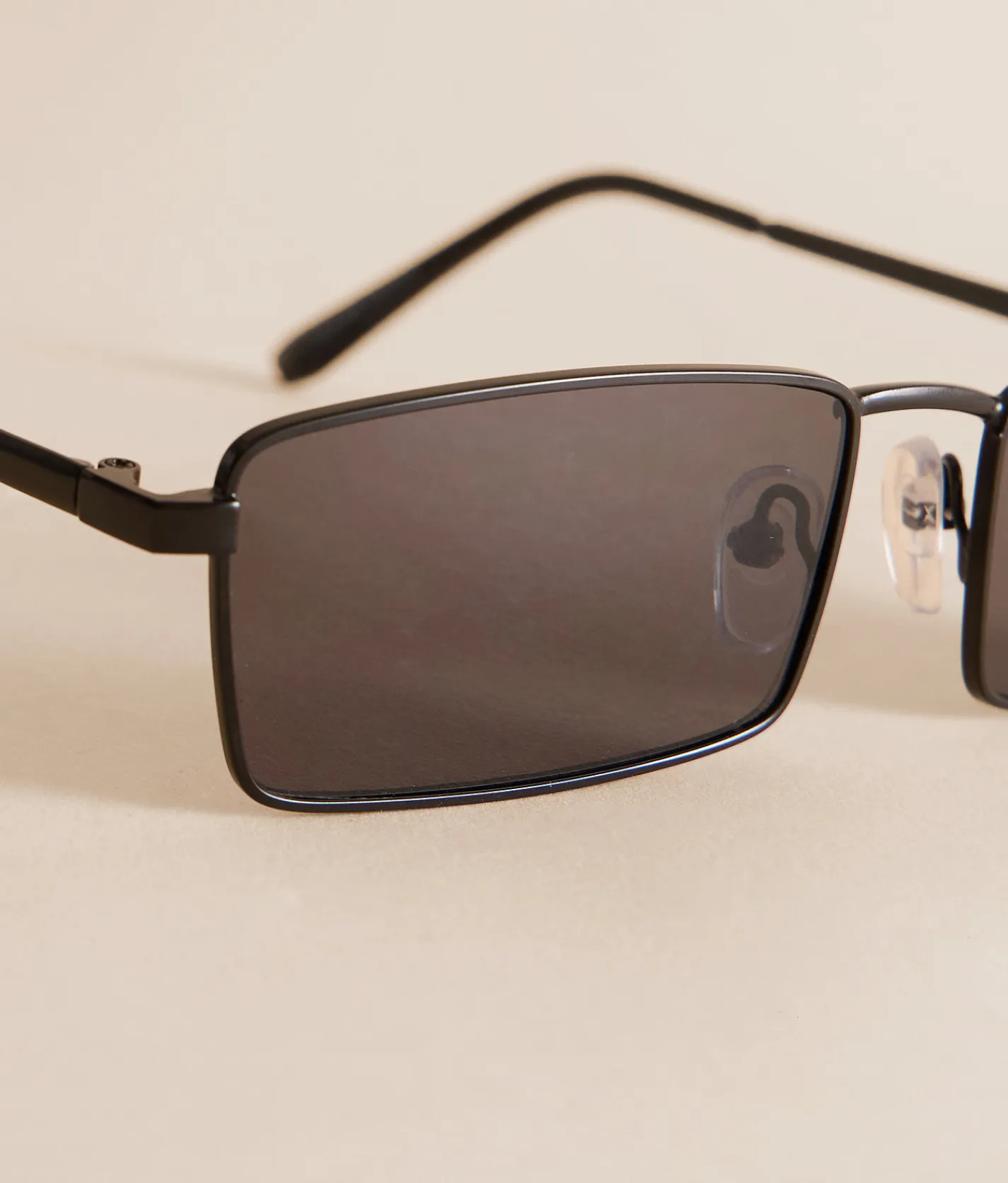 BKE Rectangle Sunglasses Black Outlet