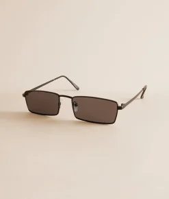 BKE Rectangle Sunglasses Black Outlet