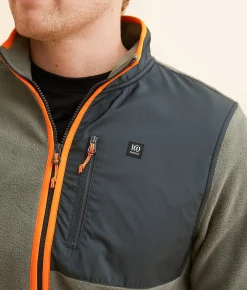 Coats & Jackets | tentree Recycled Microfleece Jacket Mineral Forest River Gree