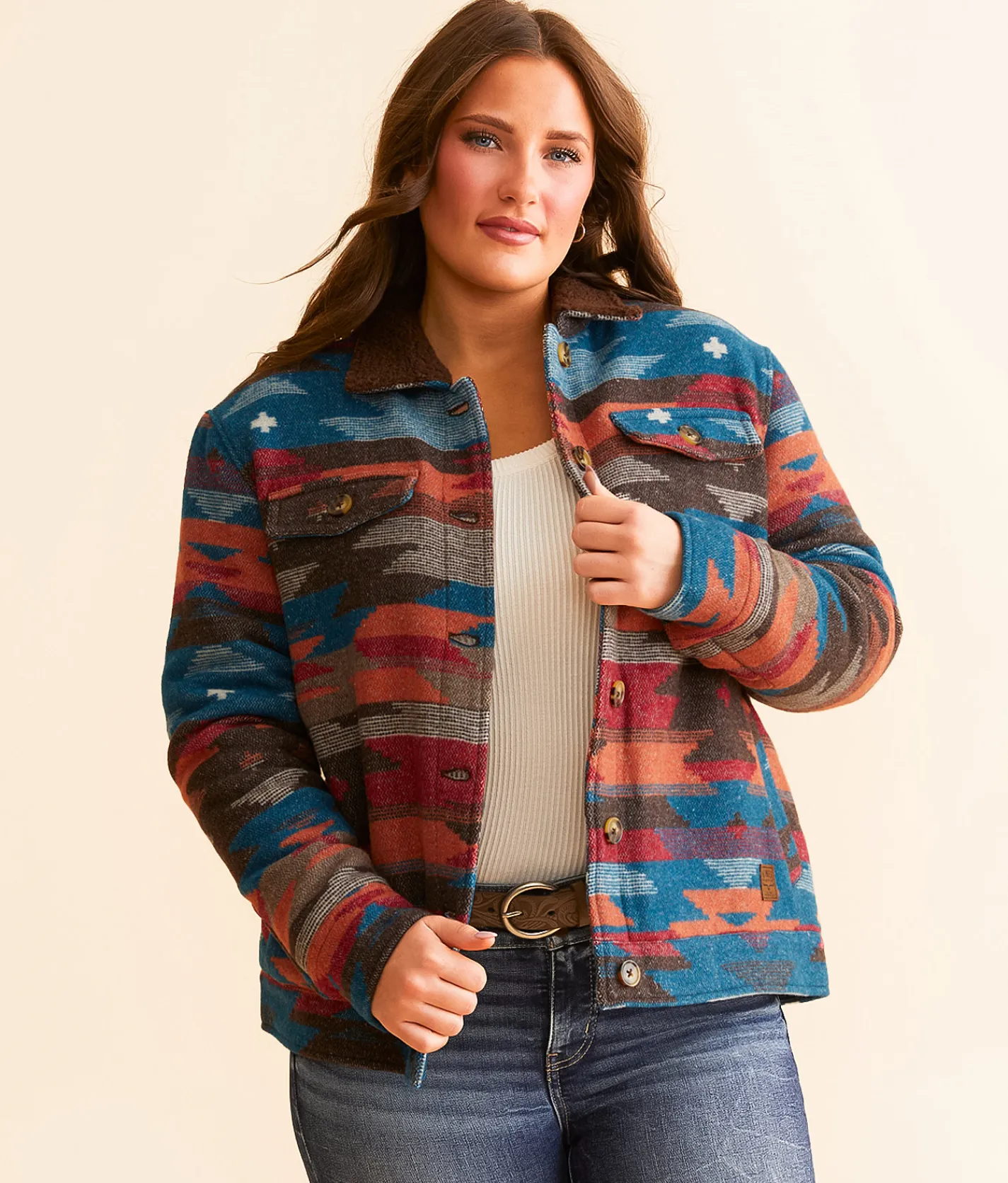 Kimes Ranch Red Rocks Jacket Mid Blue Sale