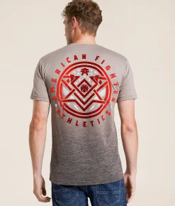 Tops|Graphic T-Shirts | American Fighter Redrock T-Shirt Desert Taupe Tetris