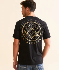 Graphic T-Shirts | American Fighter Redrock T-Shirt Pitch Black