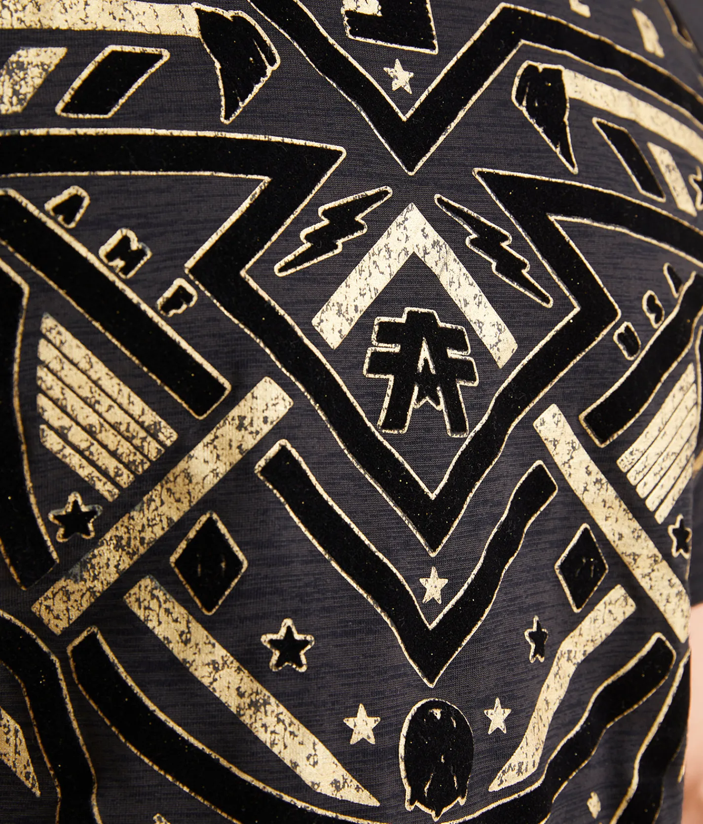 Graphic T-Shirts | American Fighter Redrock T-Shirt Pitch Black