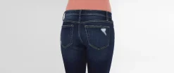Daytrip Refined Virgo Cuffed Stretch Capri Jean Dark 187 Hot