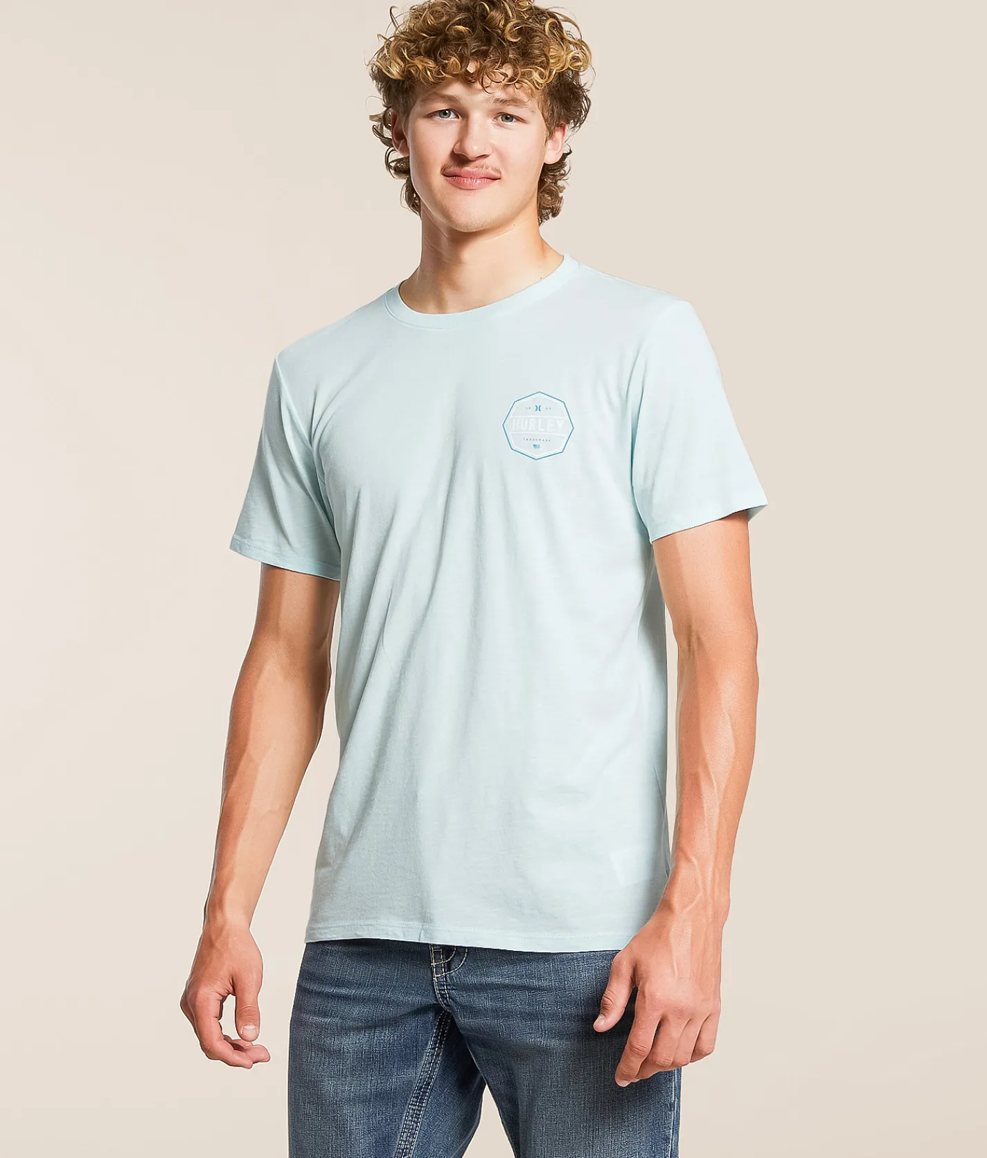 Hurley Refractor T-Shirt Spun Sugar Online