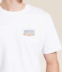 Graphic T-Shirts | Brixton Regal T-Shirt White