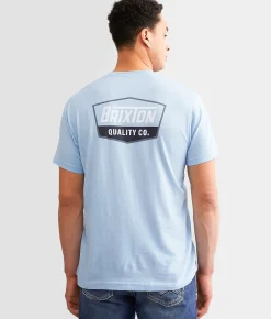 Brixton Regal T-Shirt Flint Blue Best