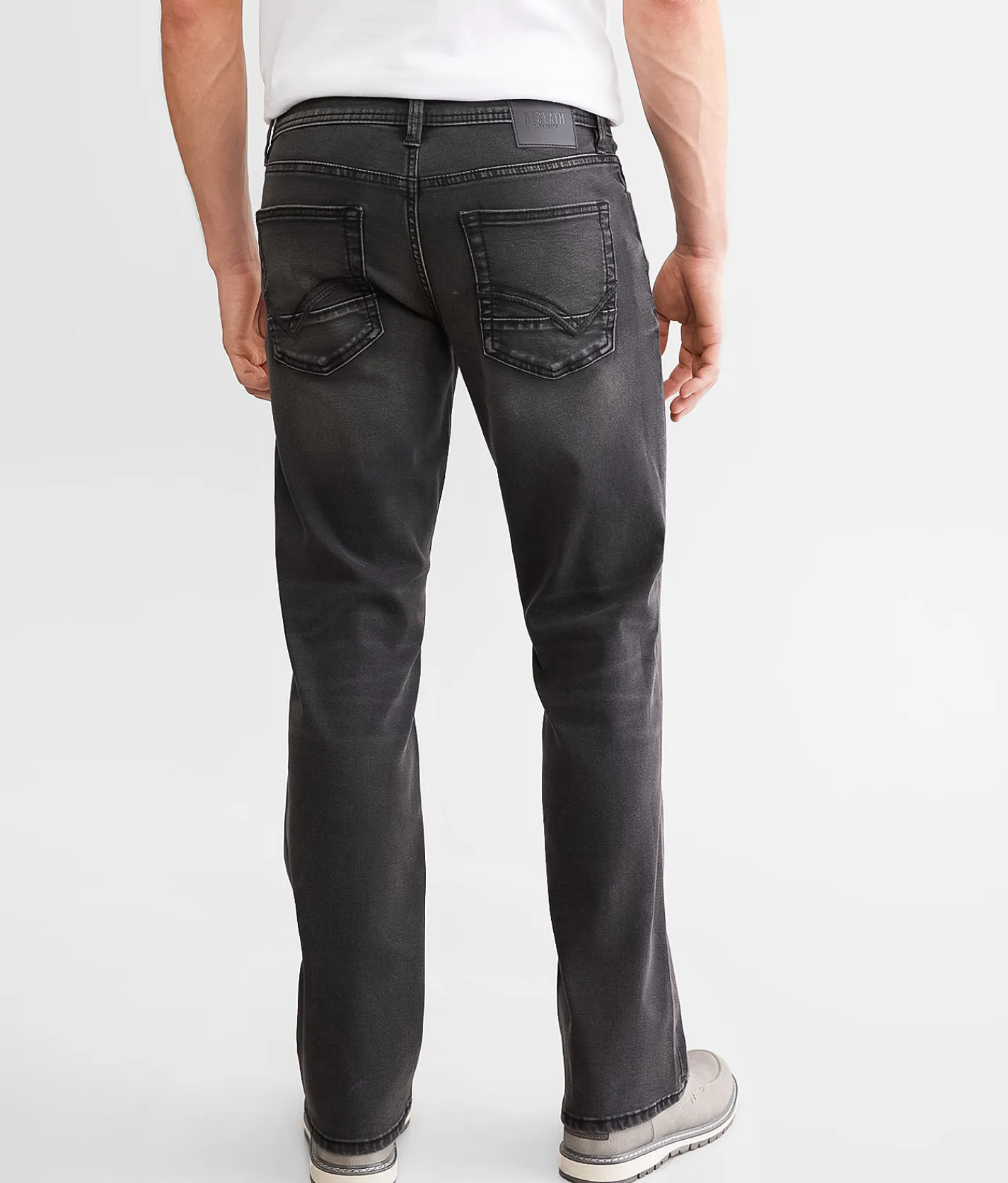 Reclaim Regular Boot Stretch Jean Black Hot