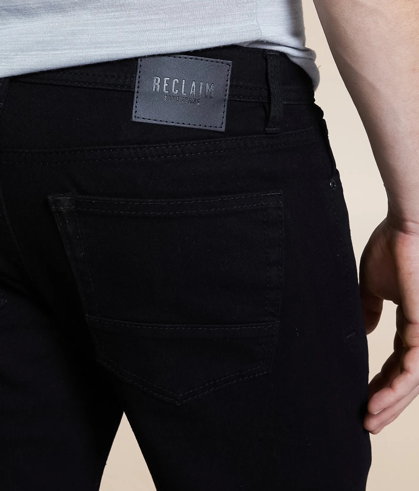 Reclaim Regular Boot Stretch Jean Black Outlet