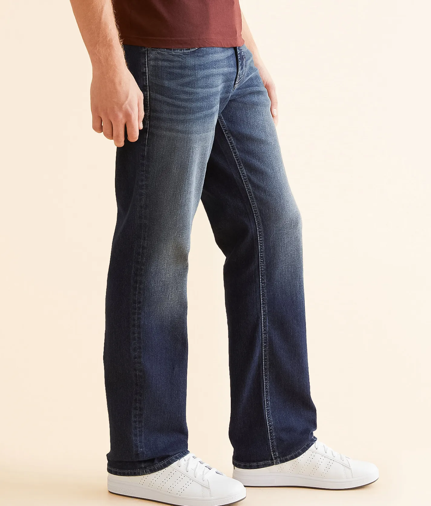 Bottoms|Jeans | Reclaim Regular Straight Stretch Jean Rahvan