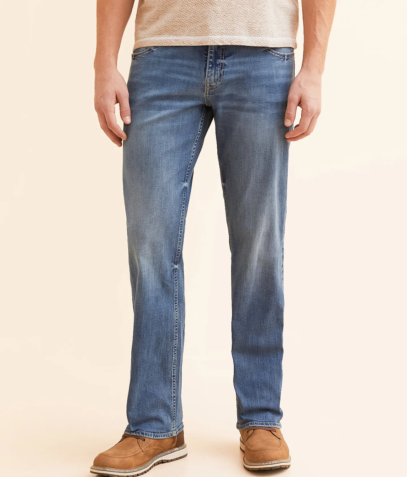 Reclaim Regular Straight Stretch Jean Titmouse New