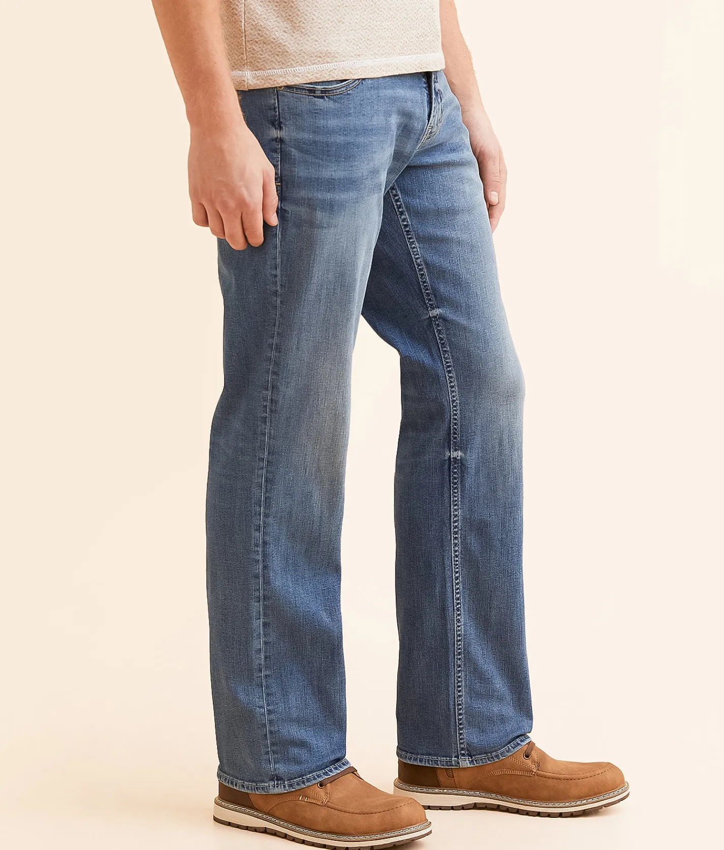 Reclaim Regular Straight Stretch Jean Titmouse New
