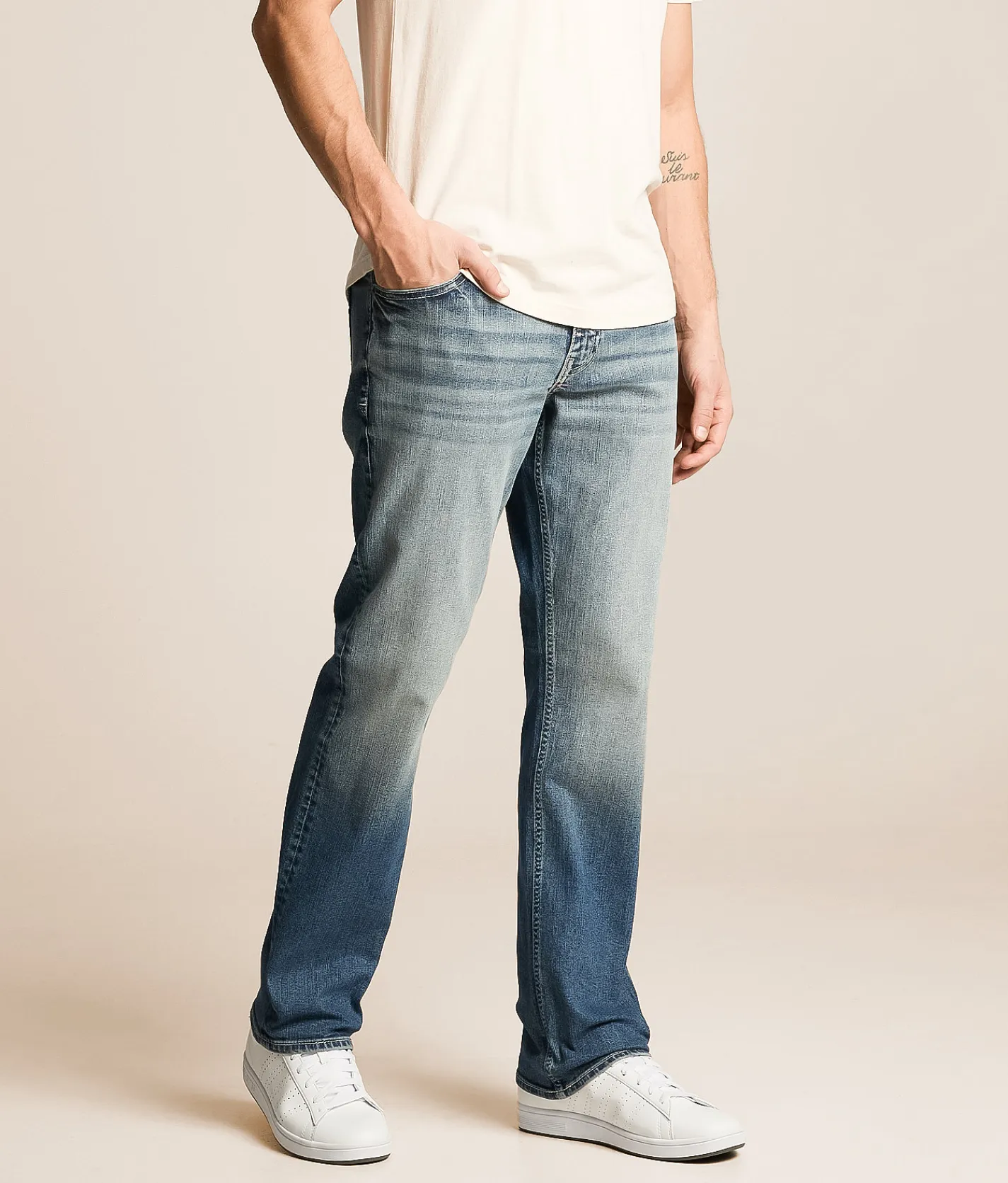 Reclaim Regular Straight Stretch Jean Hugo Discount