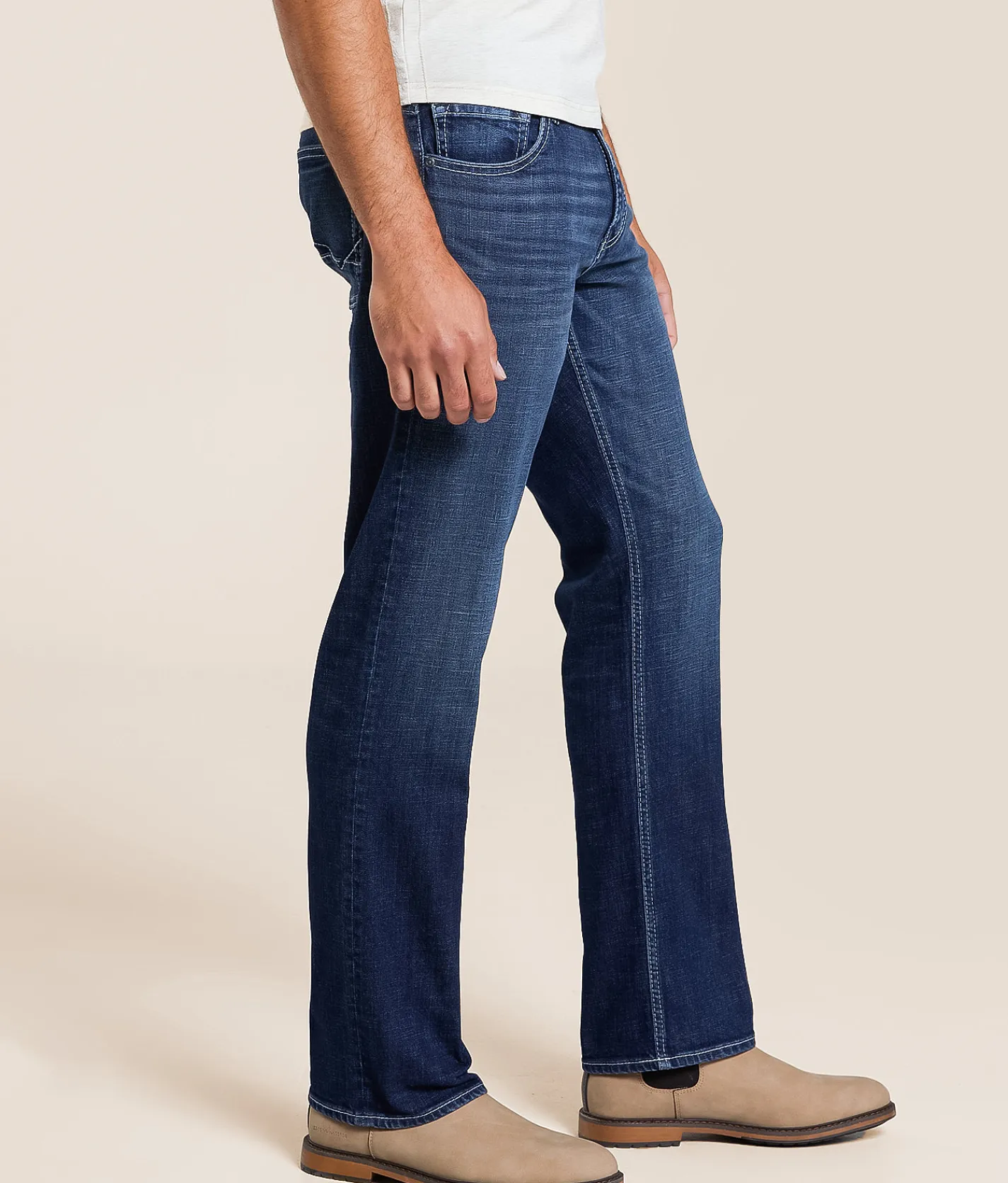 Reclaim Regular Straight Stretch Jean Electron Hot