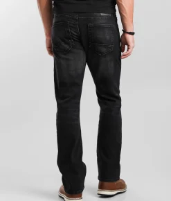 Bottoms|Jeans | Reclaim Regular Straight Stretch Jean Black