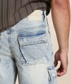 Shorts | R3bel Denim Relaxed Cargo Short Light Vintage