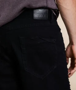 Bottoms|Shorts | Smuggler's Moon Relaxed Denim Short Black