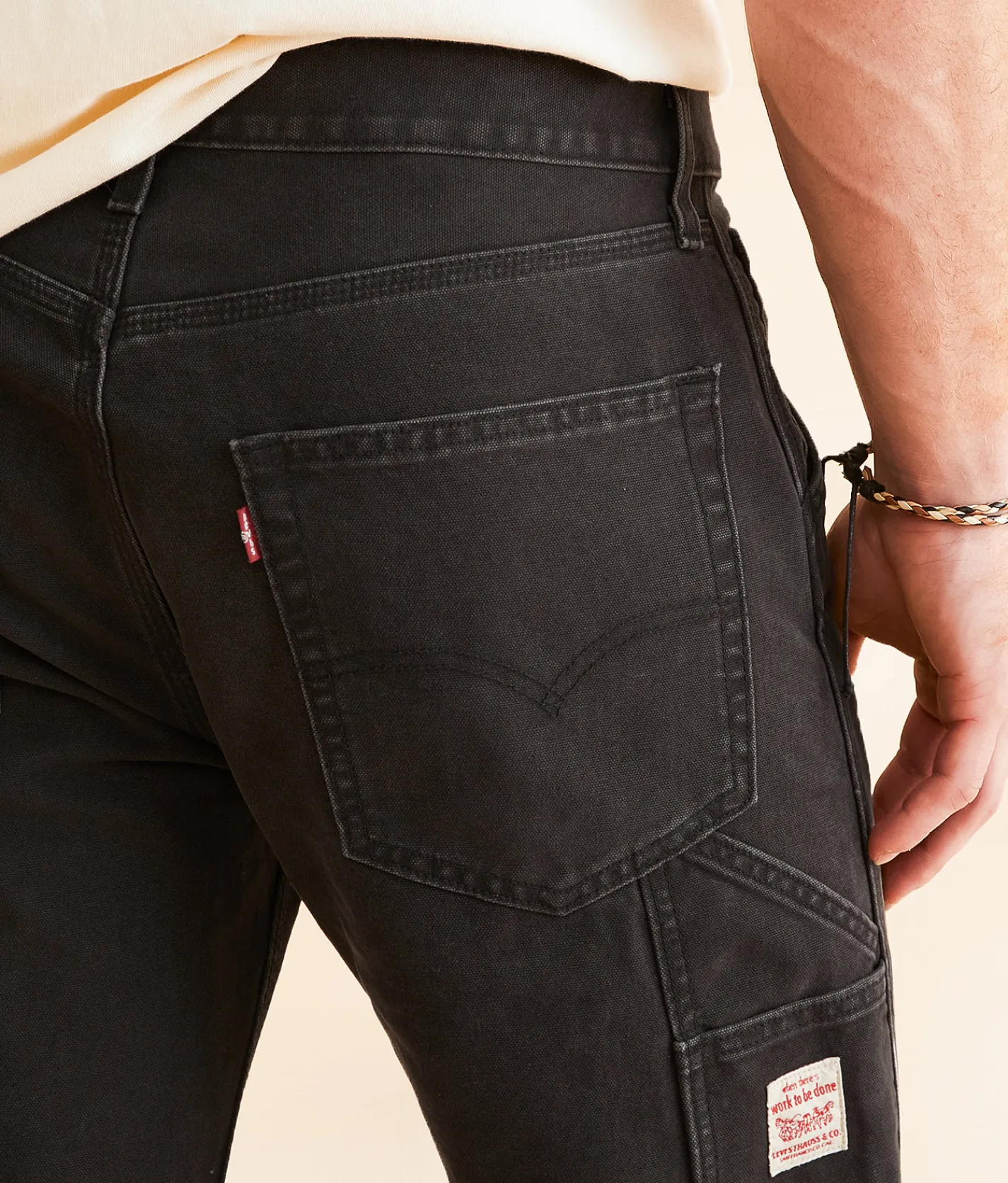 Sale Jeans|Bottoms | Levi's® 555 Relaxed Straight Carpenter Jean Darkest Night Metorite