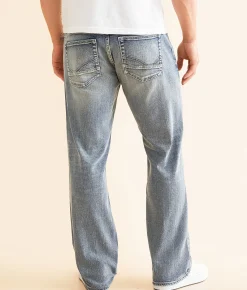 Reclaim Relaxed Straight Stretch Jean Birdie Sale