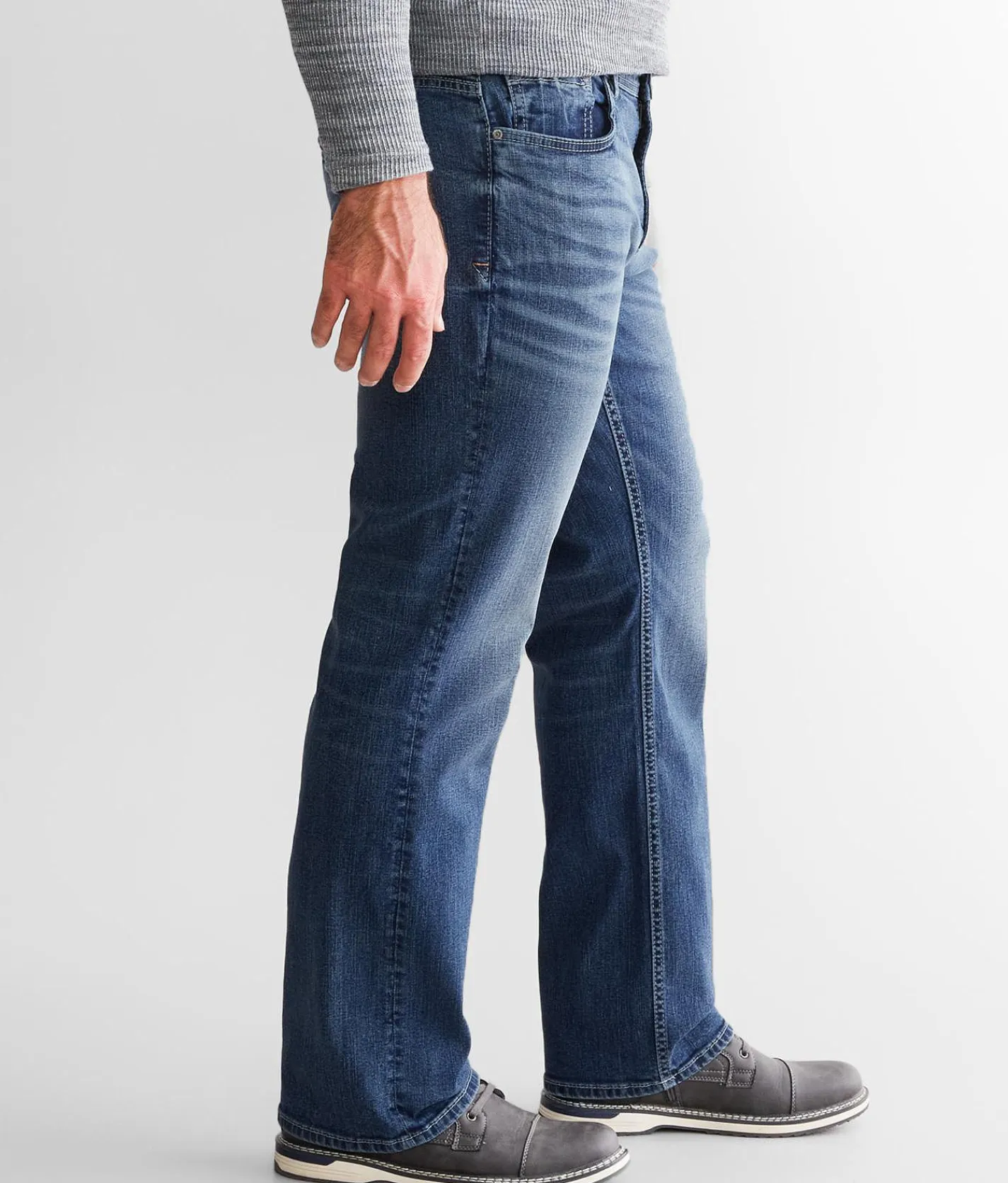 Sale Jeans|Bottoms | Reclaim Relaxed Straight Stretch Jean Linden
