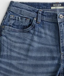 Sale Jeans|Bottoms | Reclaim Relaxed Straight Stretch Jean Linden