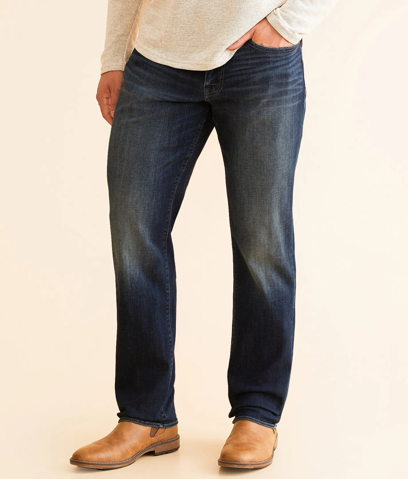 Outpost Makers Relaxed Straight Stretch Jean Budgeri Outlet