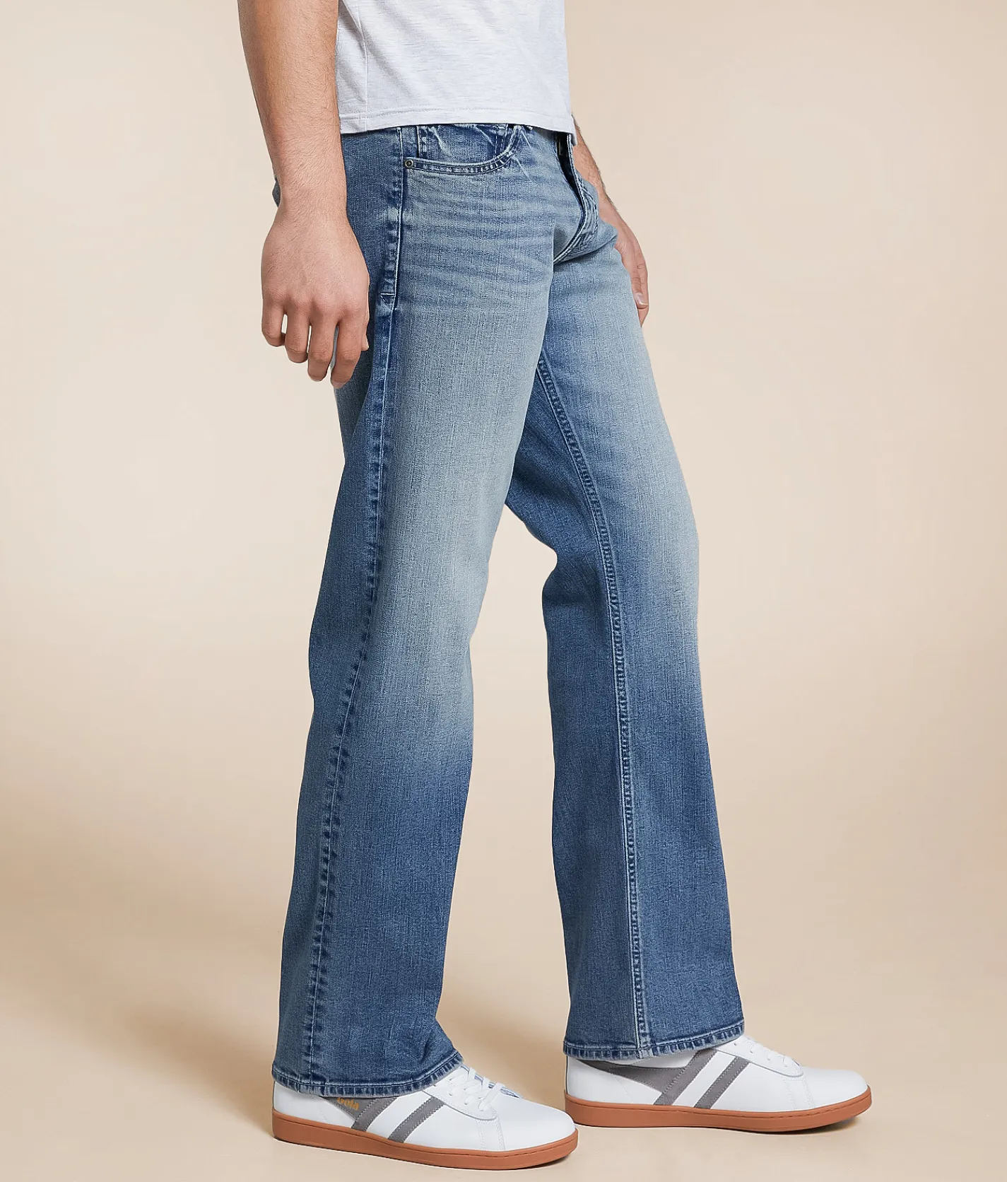 Bottoms|Jeans | Reclaim Relaxed Straight Stretch Jean Clarence