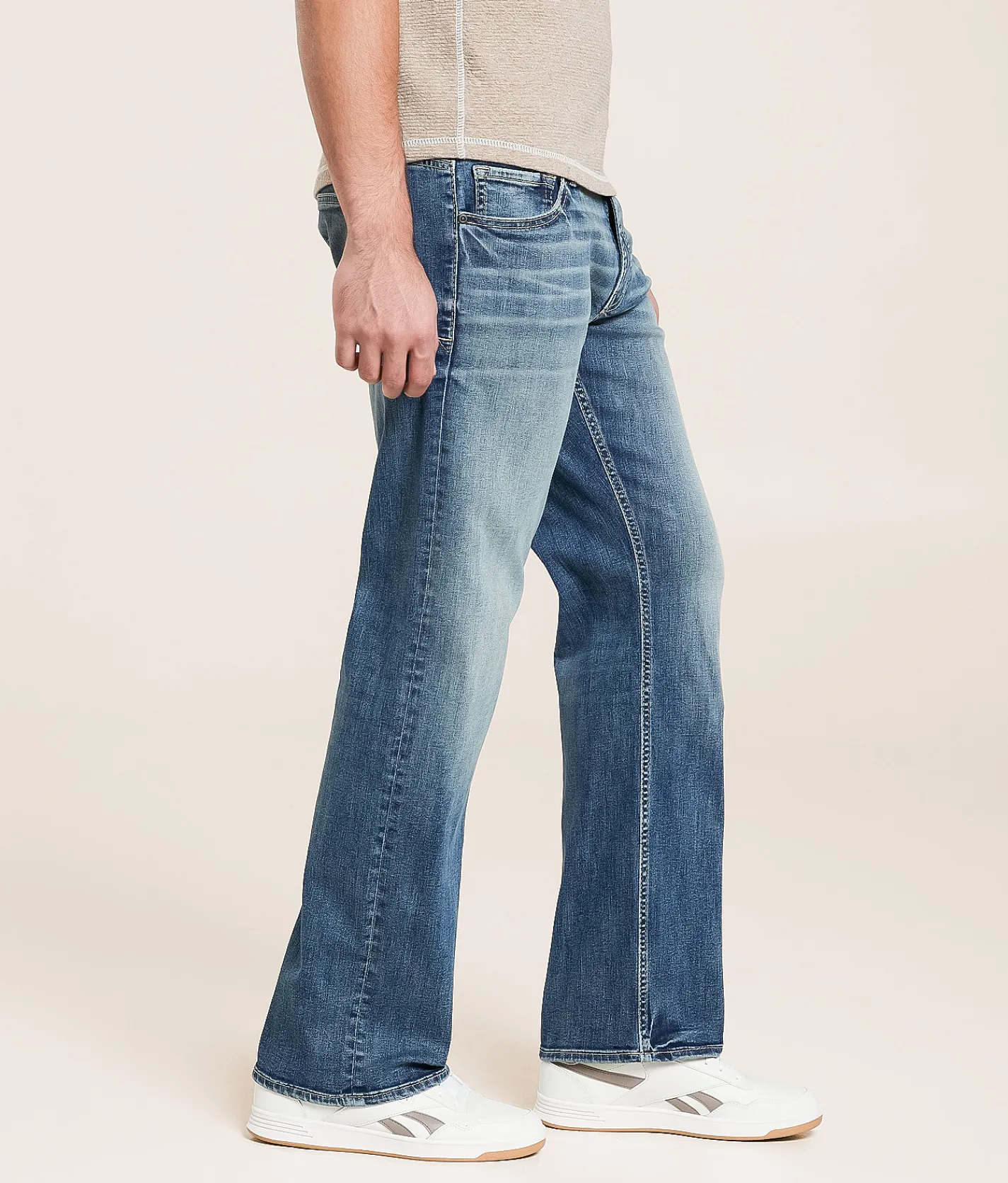 Reclaim Relaxed Straight Stretch Jean Duclair Hot