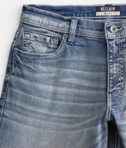 Sale Jeans|Bottoms | Reclaim Relaxed Straight Stretch Jean Leo