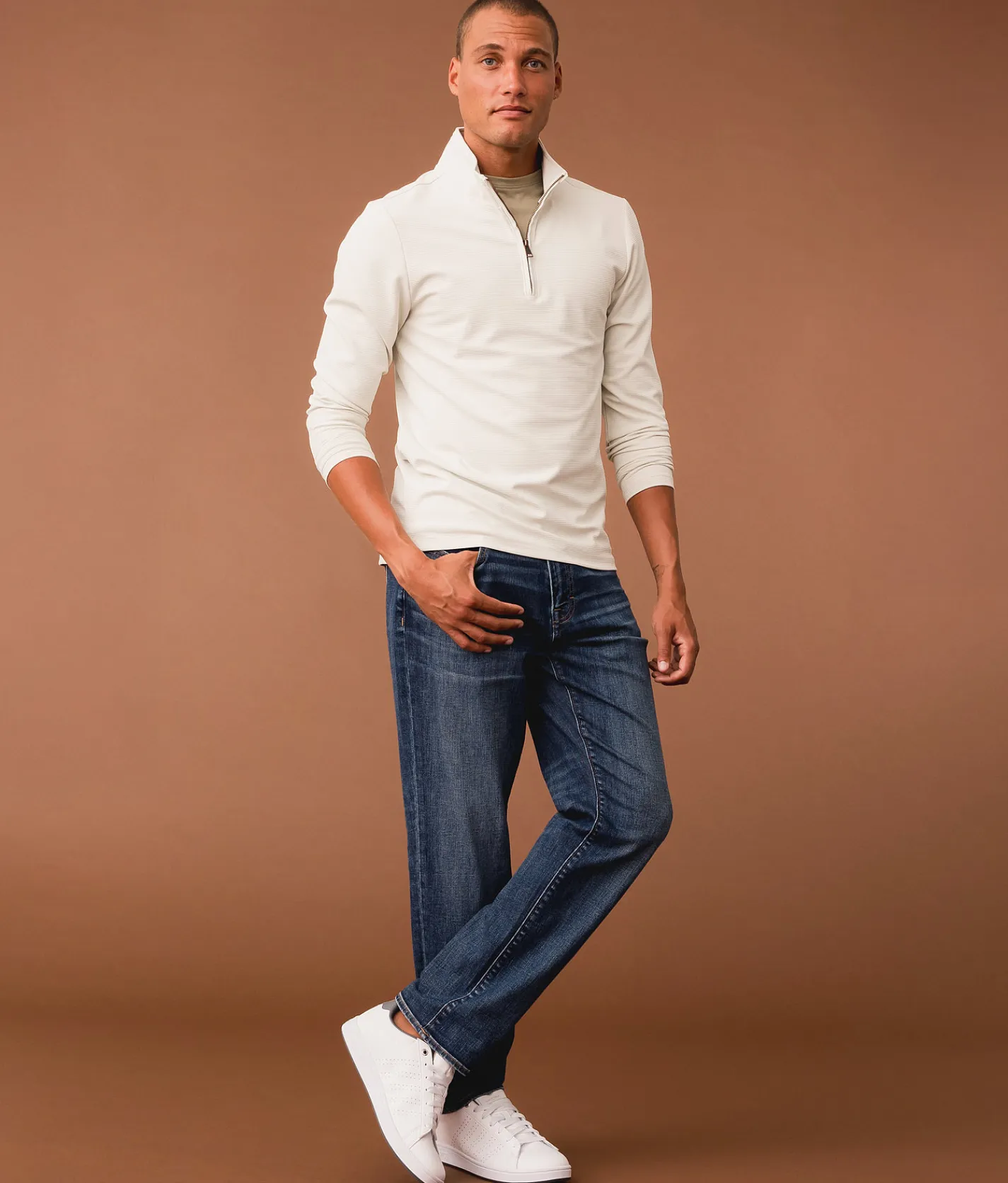 Outpost Makers Relaxed Straight Stretch Jean Moretti Discount