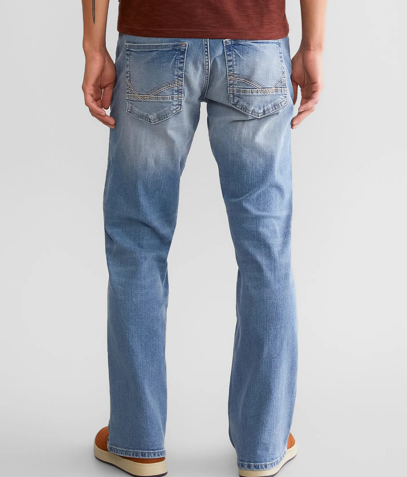 Sale Jeans|Bottoms | Reclaim Relaxed Straight Stretch Jean Flynn