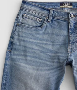 Sale Jeans|Bottoms | Reclaim Relaxed Straight Stretch Jean Flynn