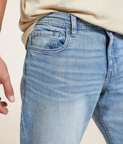 Reclaim Relaxed Straight Stretch Jean Ion Discount