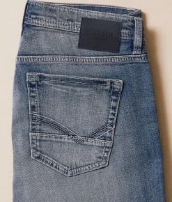 Reclaim Relaxed Straight Stretch Jean Willy Clearance
