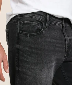 Bottoms|Jeans | Reclaim Relaxed Straight Stretch Jean Washed Black