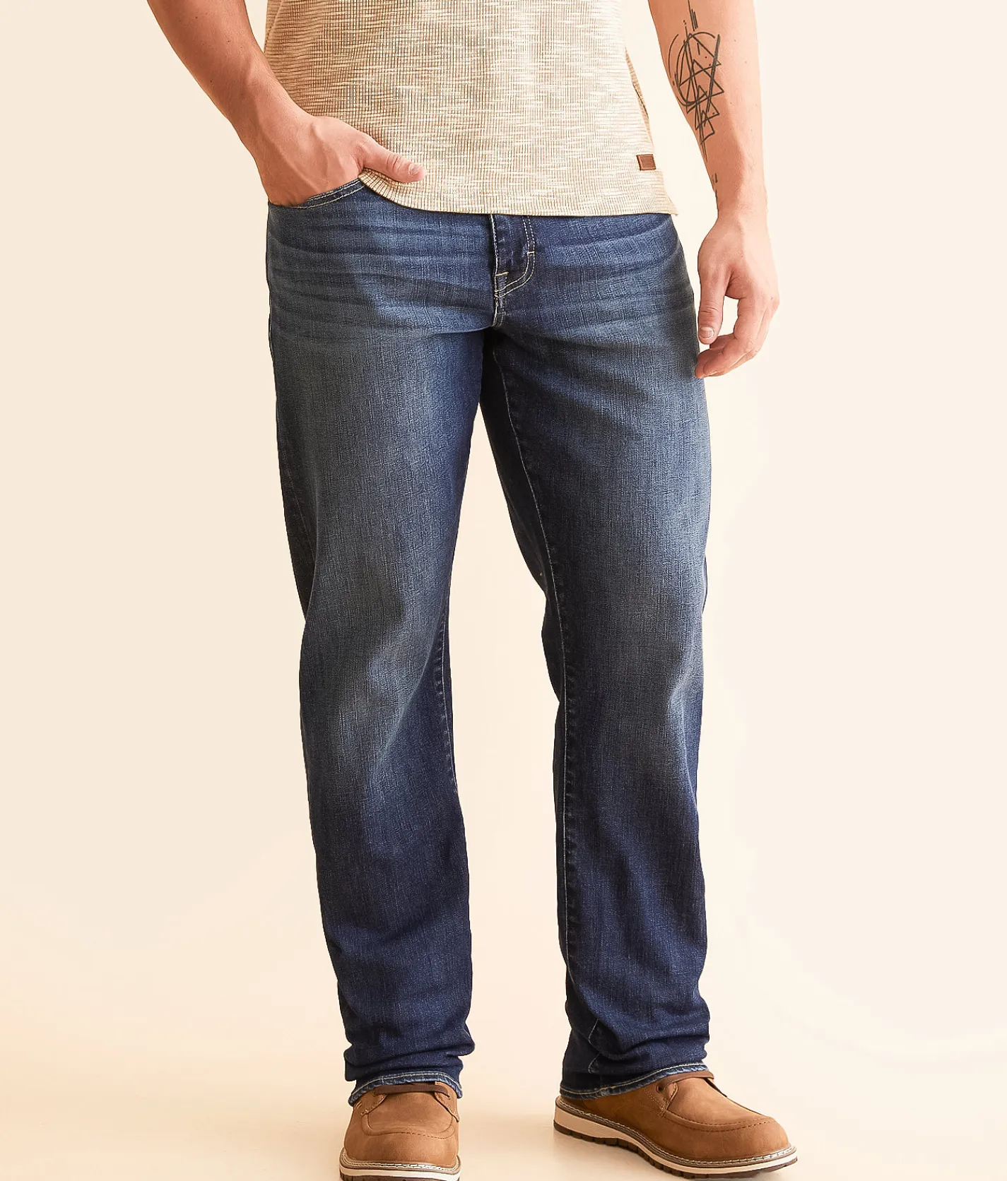 Outpost Makers Relaxed Straight Stretch Jean Fischer Discount