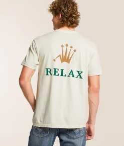 Graphic T-Shirts | Pretty Vacant Relax T-Shirt Ivory